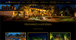 Desktop Screenshot of kertvilagitas.com